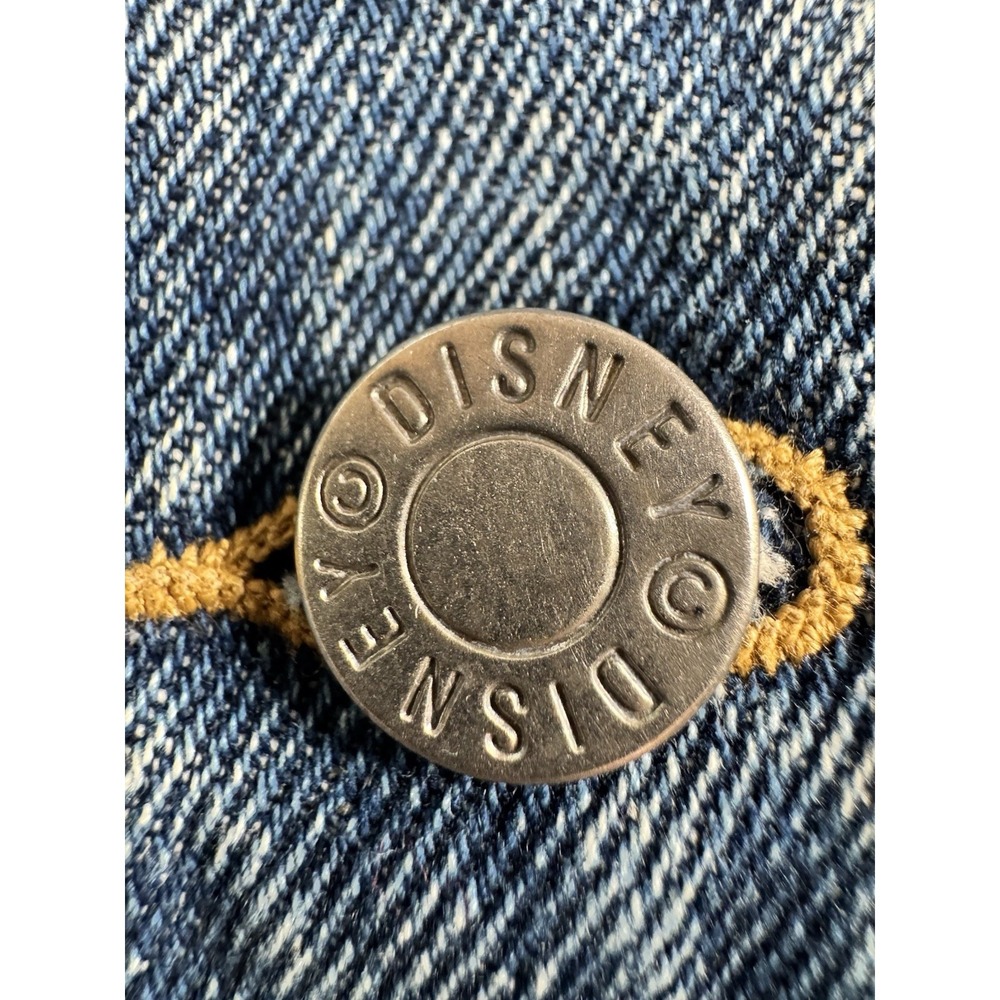 Vintage Disney Catalog Lady and the Tramp Embroidered Denim Trucker Jacket Large - Picture 3 of 10